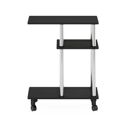 Table d'appoint Furinno Turn-N-Tube en forme de U avec roulettes