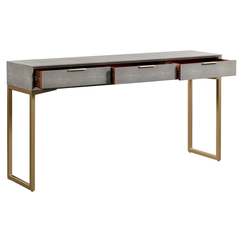 Console en galuchat Pesce