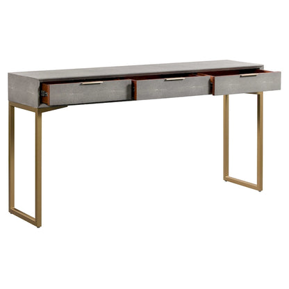 Console en galuchat Pesce