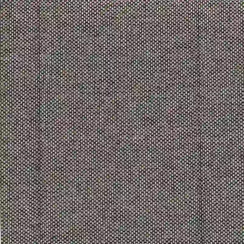 Cadre de lit plateforme queen en bois de noyer recouvert de tissu gris corbeau