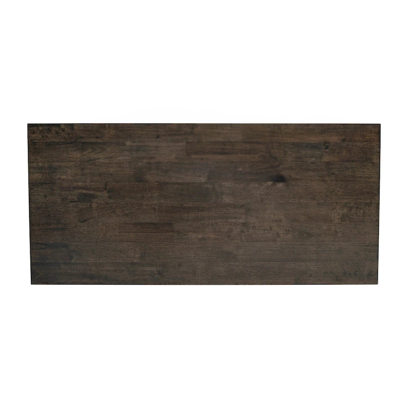 Table basse classique de style campagnard en bois massif