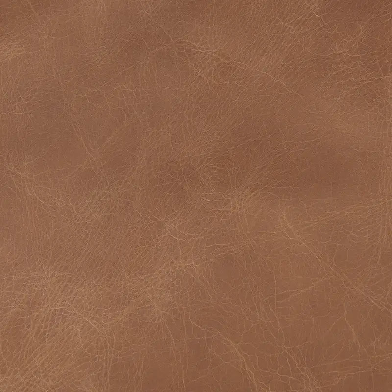 Fauteuil d'appoint Raeleigh en cuir véritable marron cognac avec structure en hêtre massif marron clair - 71 cm (L) x 86 cm (P) x 87 cm (H)