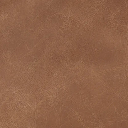 Fauteuil d'appoint Raeleigh en cuir véritable marron cognac avec structure en hêtre massif marron clair - 71 cm (L) x 86 cm (P) x 87 cm (H)