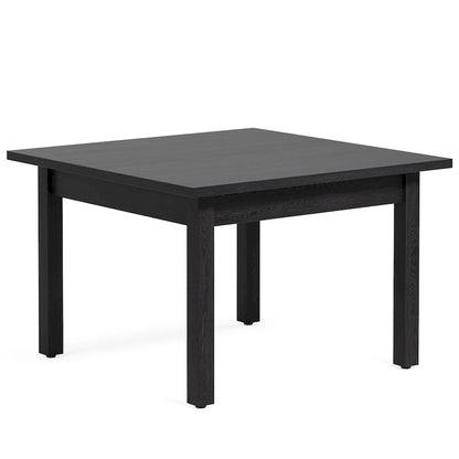 Table de salle à manger carrée de 39,4 cm avec pieds en bois massif pour 4 personnes, petite table de cuisine pour salle à manger