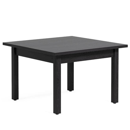 Table de salle à manger carrée de 39,4 cm avec pieds en bois massif pour 4 personnes, petite table de cuisine pour salle à manger