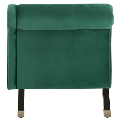 Chaise longue SAFAVIEH Karan style moderne milieu du siècle avec coussin - 63 cm (L) x 28 cm (P) x 30 cm (H)