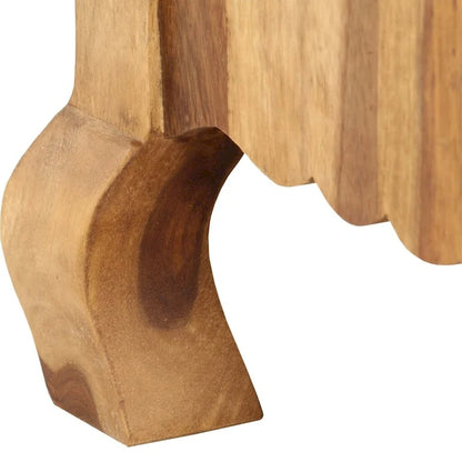 Meuble TV vidaXL 45,3 x 11,8 x 16,5 cm en bois massif