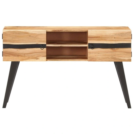 vidaXL Sideboard 47.2 x11.8 x29.5  Solid Acacia Wood