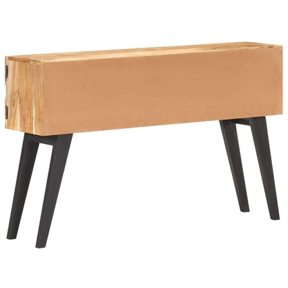 Buffet vidaXL 47,2 x 11,8 x 29,5 cm en bois d'acacia massif