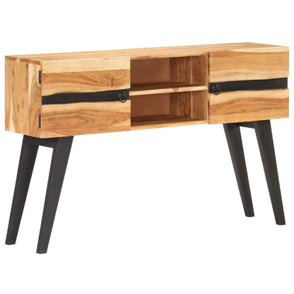 Buffet vidaXL 47,2 x 11,8 x 29,5 cm en bois d'acacia massif