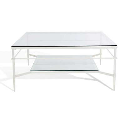 Table basse SAFAVIEH Couture Zilpha - 109 cm L x 109 cm P x 51 cm H