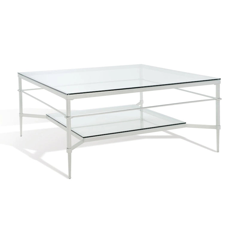 Table basse SAFAVIEH Couture Zilpha - 109 cm L x 109 cm P x 51 cm H
