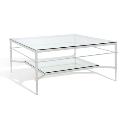 Table basse SAFAVIEH Couture Zilpha - 109 cm L x 109 cm P x 51 cm H