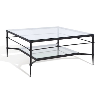 Table basse SAFAVIEH Couture Zilpha - 109 cm L x 109 cm P x 51 cm H