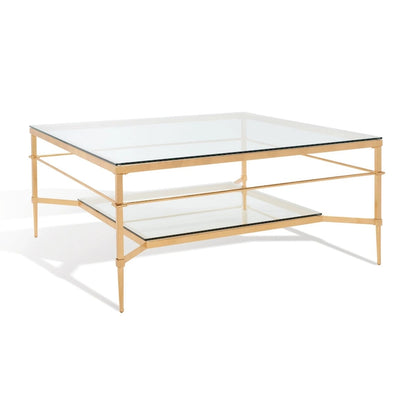 Table basse SAFAVIEH Couture Zilpha - 109 cm L x 109 cm P x 51 cm H