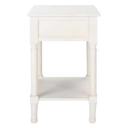 Table d'appoint SAFAVIEH Jenny à 1 tiroir - 48,3 cm L x 40,1 cm P x 66 cm H