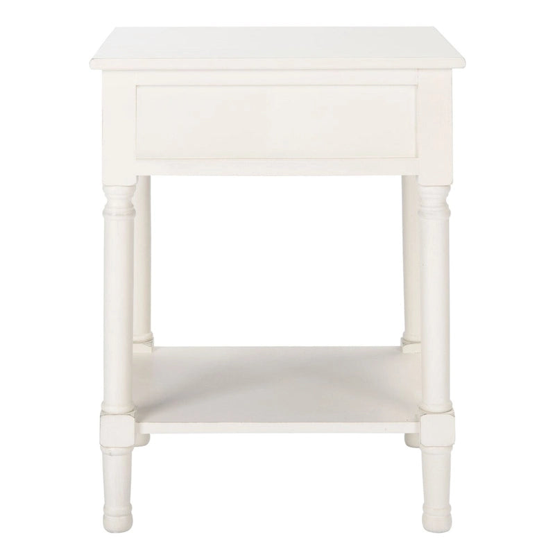 Table d'appoint SAFAVIEH Jenny à 1 tiroir - 48,3 cm L x 40,1 cm P x 66 cm H