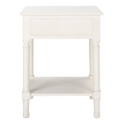 Table d'appoint SAFAVIEH Jenny à 1 tiroir - 48,3 cm L x 40,1 cm P x 66 cm H