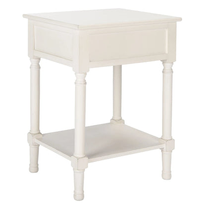Table d'appoint SAFAVIEH Jenny à 1 tiroir - 48,3 cm L x 40,1 cm P x 66 cm H
