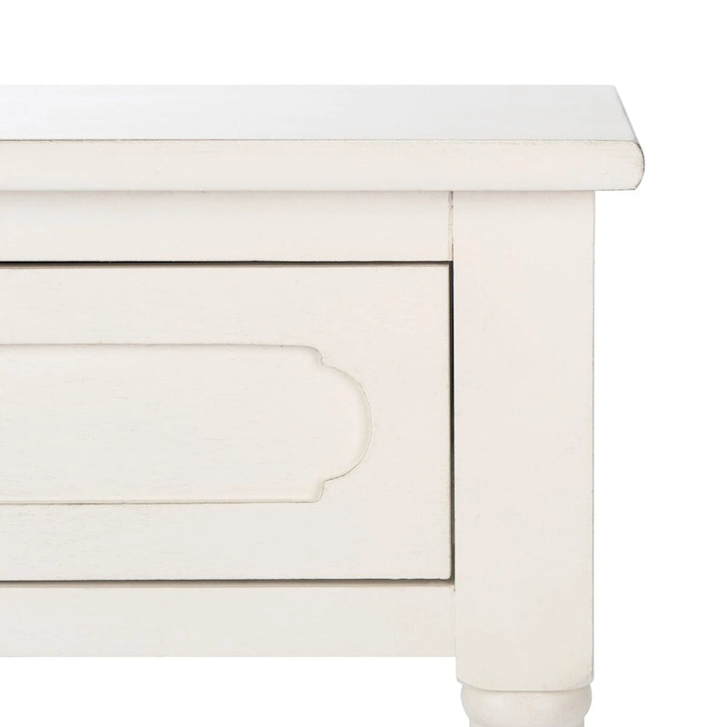 Table d'appoint SAFAVIEH Jenny à 1 tiroir - 48,3 cm L x 40,1 cm P x 66 cm H