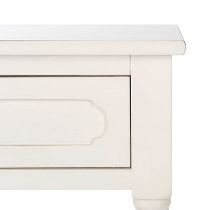 Table d'appoint SAFAVIEH Jenny à 1 tiroir - 48,3 cm L x 40,1 cm P x 66 cm H