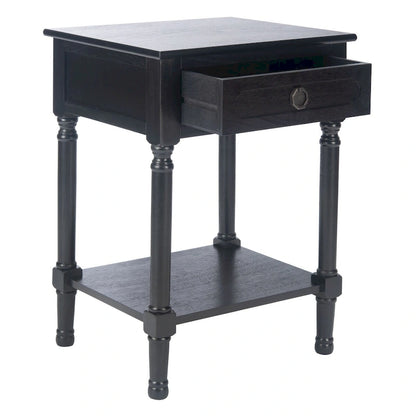 Table d'appoint SAFAVIEH Jenny à 1 tiroir - 48,3 cm L x 40,1 cm P x 66 cm H