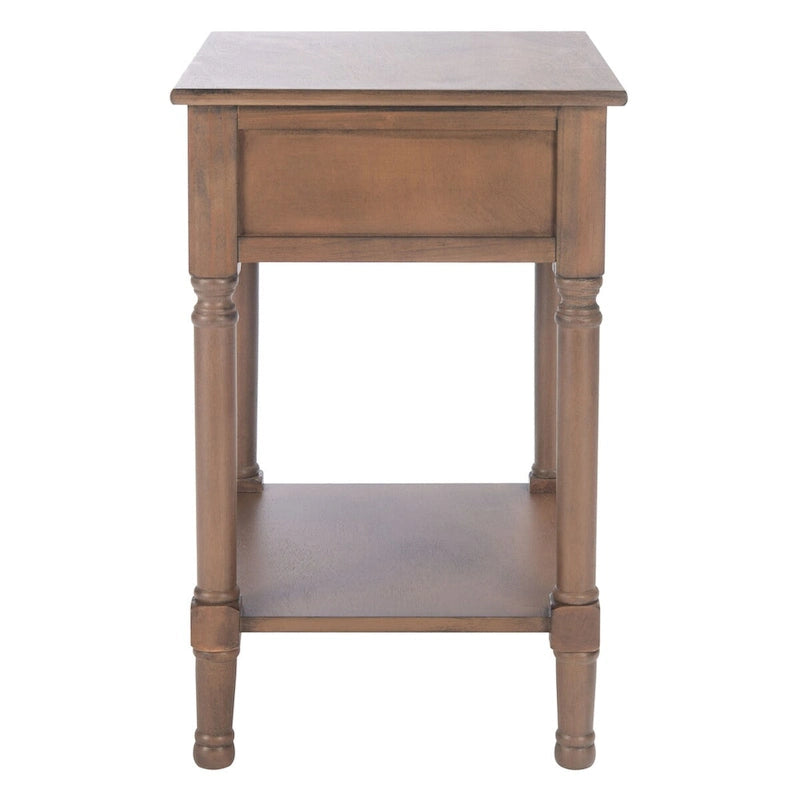 Table d'appoint SAFAVIEH Jenny à 1 tiroir - 48,3 cm L x 40,1 cm P x 66 cm H