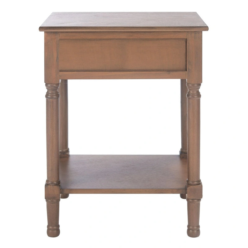 Table d'appoint SAFAVIEH Jenny à 1 tiroir - 48,3 cm L x 40,1 cm P x 66 cm H