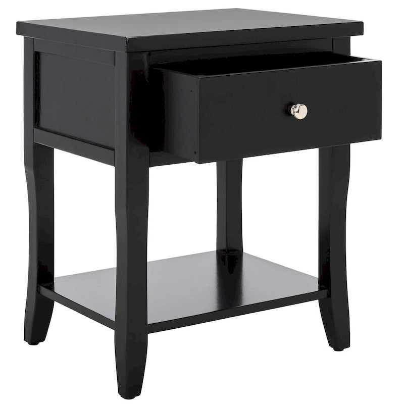 Table de chevet SAFAVIEH Martina avec tiroir de rangement (entièrement assemblée) - 46 x 38 x 56 cm - 46 x 38 x 56 cm