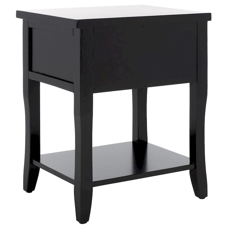 Table de chevet SAFAVIEH Martina avec tiroir de rangement (entièrement assemblée) - 46 x 38 x 56 cm - 46 x 38 x 56 cm