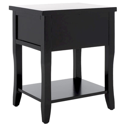 Table de chevet SAFAVIEH Martina avec tiroir de rangement (entièrement assemblée) - 46 x 38 x 56 cm - 46 x 38 x 56 cm