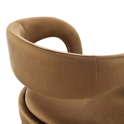 Ensemble de deux tabourets de comptoir en velours Pinnacle Performance