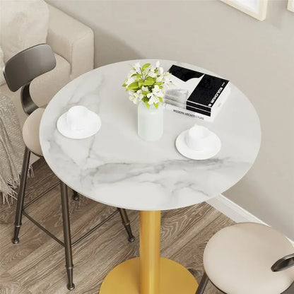 Table haute ronde de bar/pub/restaurant pour commerces et cafés.