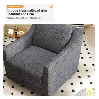 Fauteuil pivotant à 360 degrés