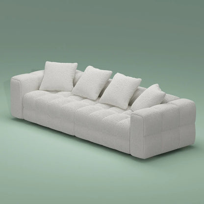 Canapé Teddy Velvet 100.8, causeuse/canapé moderne avec accoudoirs