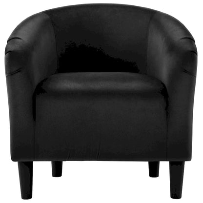 Fauteuil club Yaheetech avec accoudoirs décoratifs, style contemporain