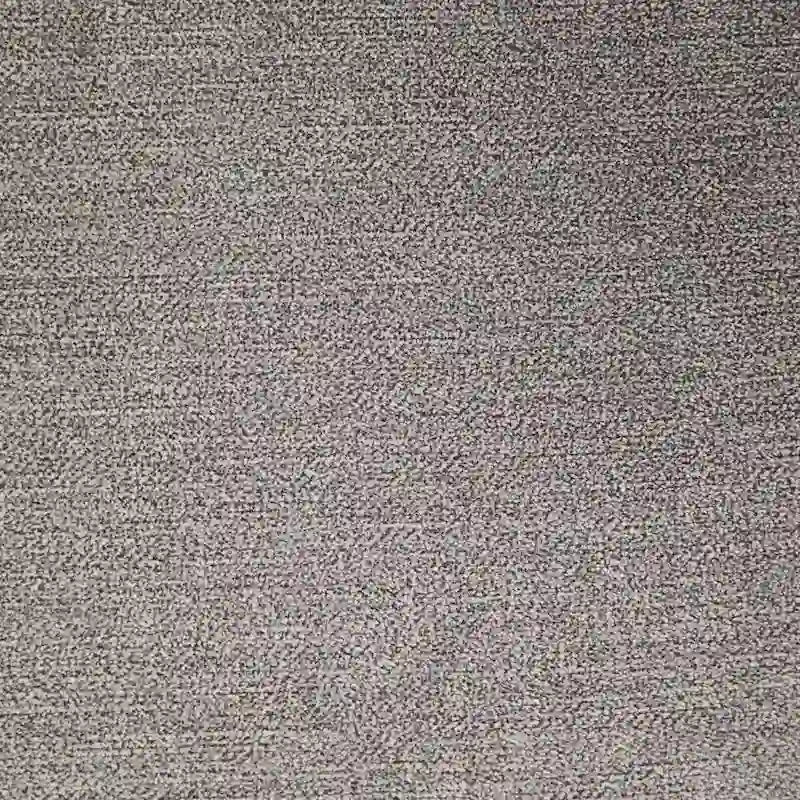 Ensemble de 2 chaises de salle à manger, assise rembourrée en lin, dossier incurvé orné de clous en cuivre, structure en bois massif.