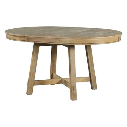 Ensemble de salle à manger de style campagnard 5 pièces avec table et 4 chaises extensibles