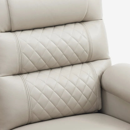 Canapé inclinable électrique MCombo, avec fonction chauffante et vibrante, ports USB et porte-gobelets PR622