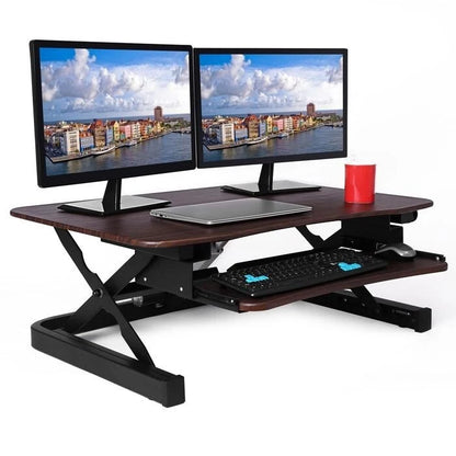 Rehausseur de bureau électrique réglable en hauteur ApexDesk ​​série ZT