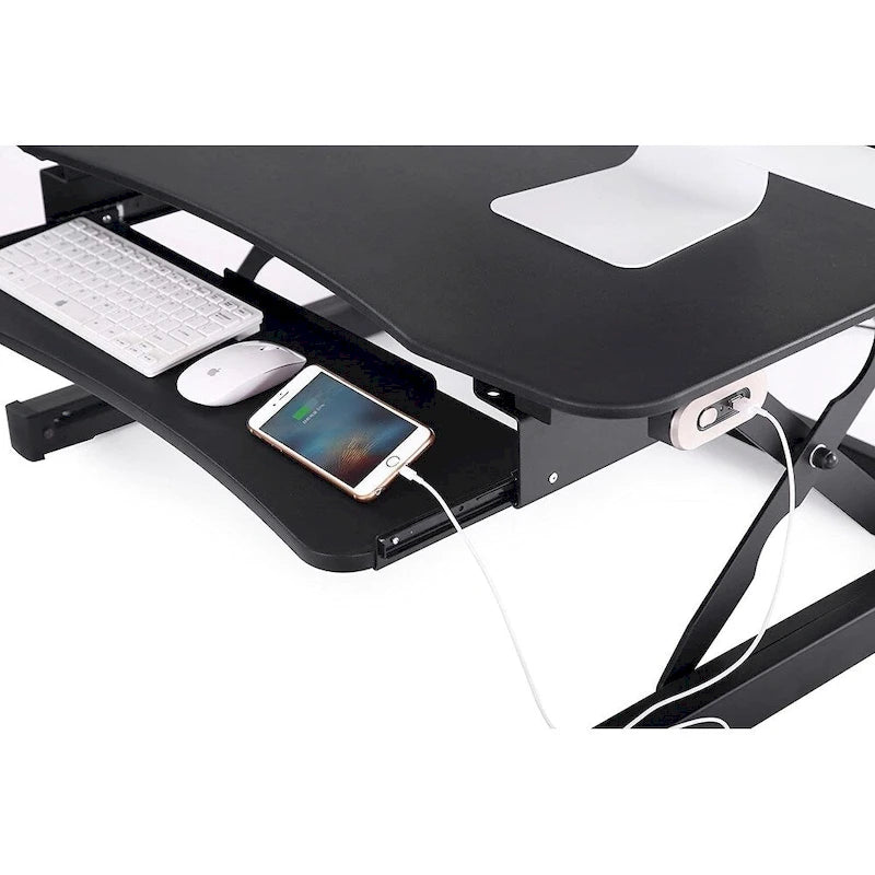 Rehausseur de bureau électrique réglable en hauteur ApexDesk ​​série ZT
