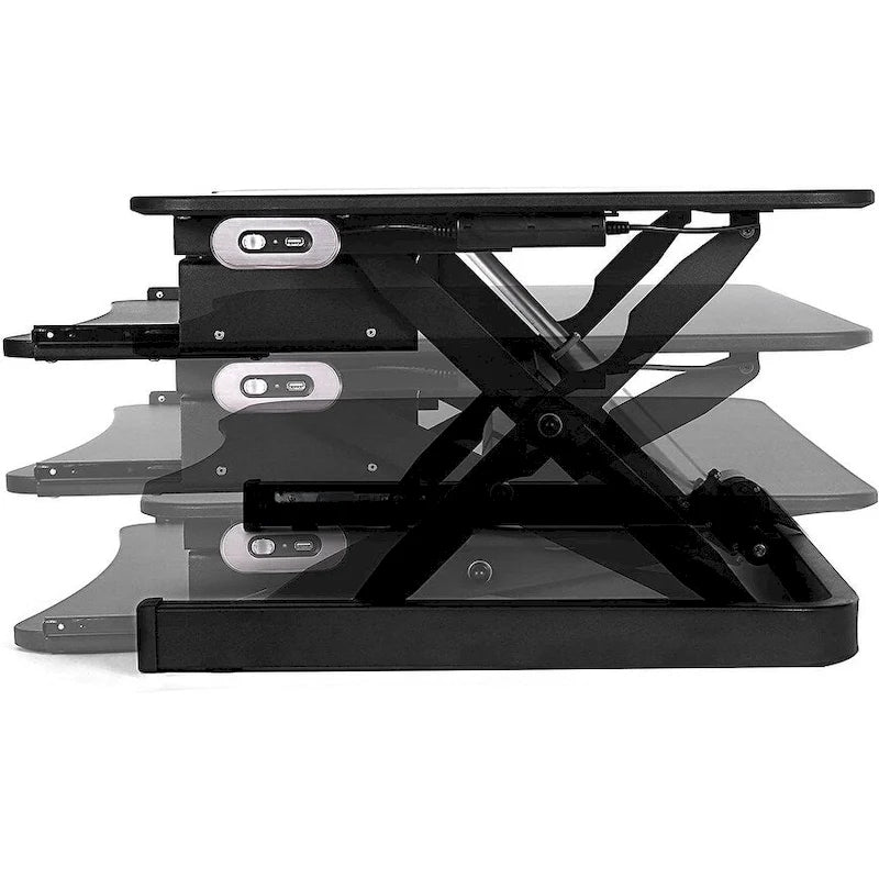 Rehausseur de bureau électrique réglable en hauteur ApexDesk ​​série ZT