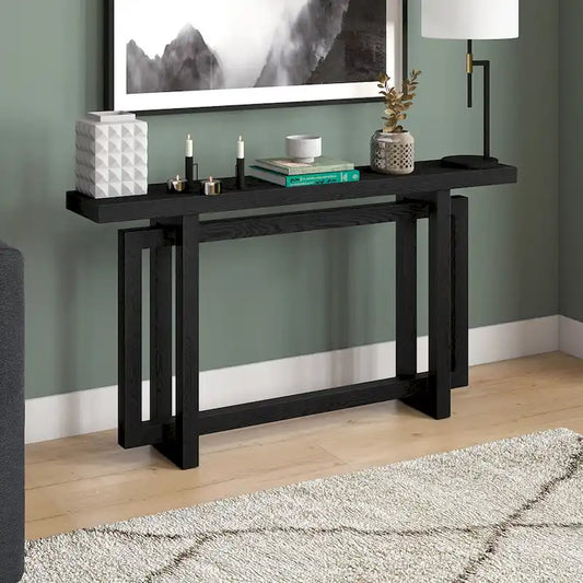 Breslow 55  Wide Rectangular Console Table - 55  Wide