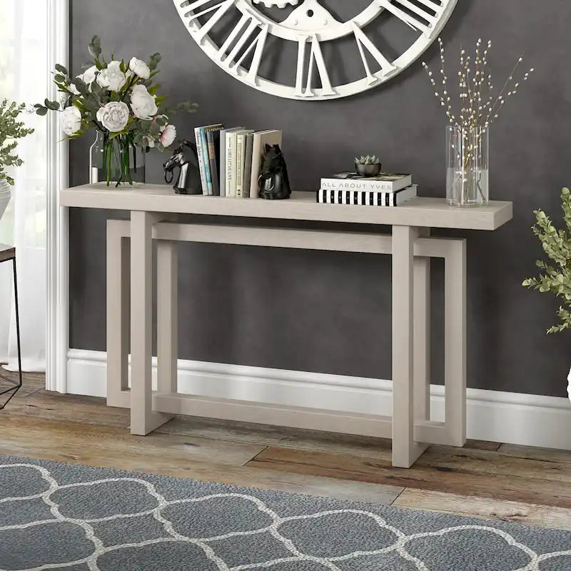 Console rectangulaire Breslow de 55 pouces de large - 55 pouces de large