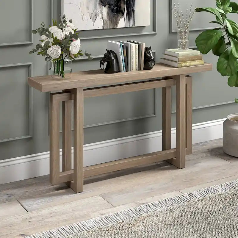 Console rectangulaire Breslow de 55 pouces de large - 55 pouces de large