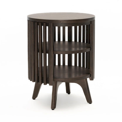 Table d'appoint Sierra de Studio London avec rangement et table d'appoint ronde