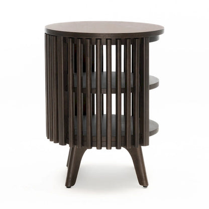 Table d'appoint Sierra de Studio London avec rangement et table d'appoint ronde