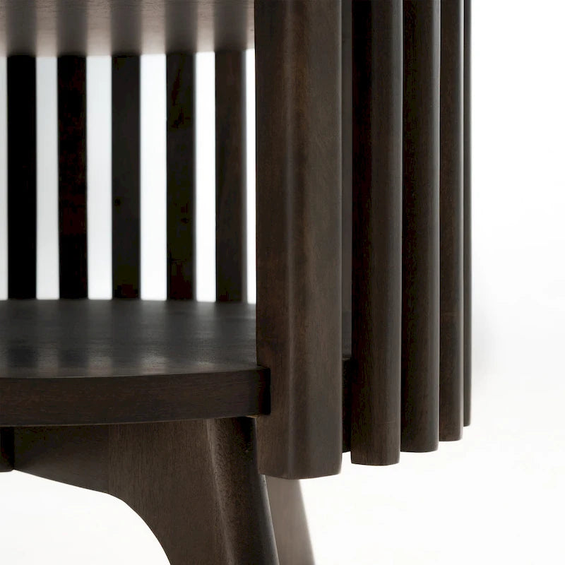 Table d'appoint Sierra de Studio London avec rangement et table d'appoint ronde