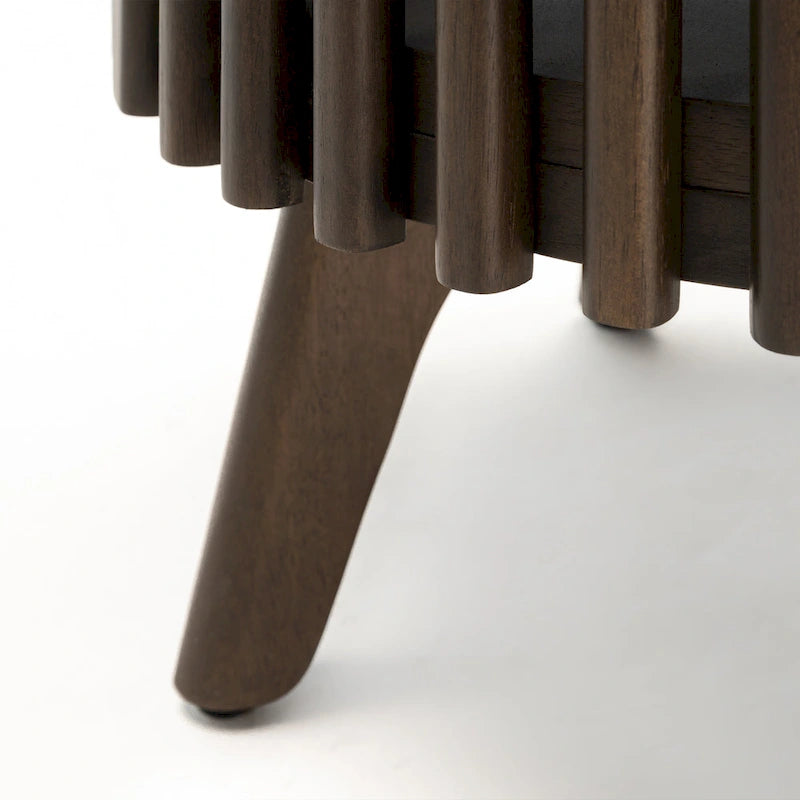 Table d'appoint Sierra de Studio London avec rangement et table d'appoint ronde