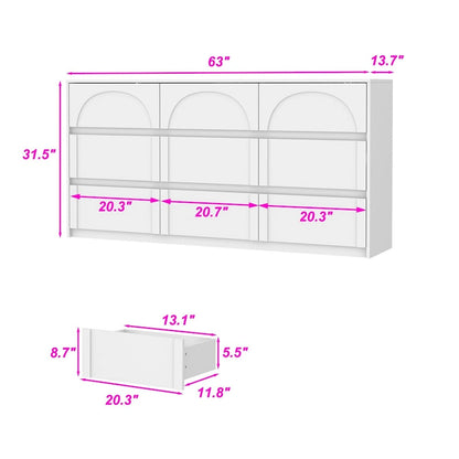 Commode de rangement pour chambre, cuisine, salon
